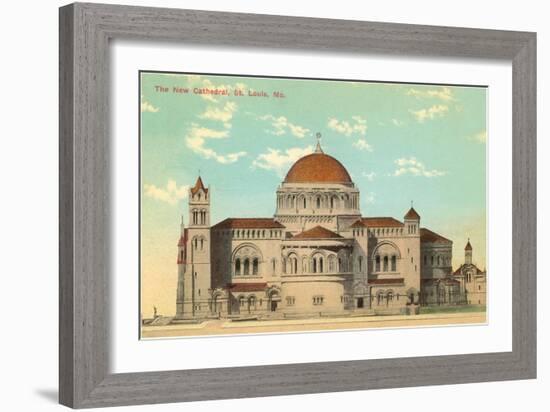 Cathedral, St. Louis, Missouri-null-Framed Art Print