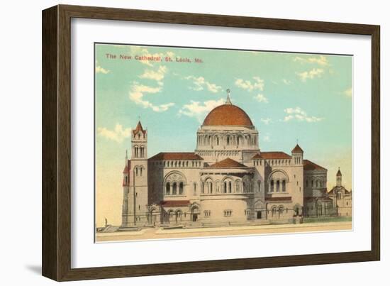 Cathedral, St. Louis, Missouri-null-Framed Art Print