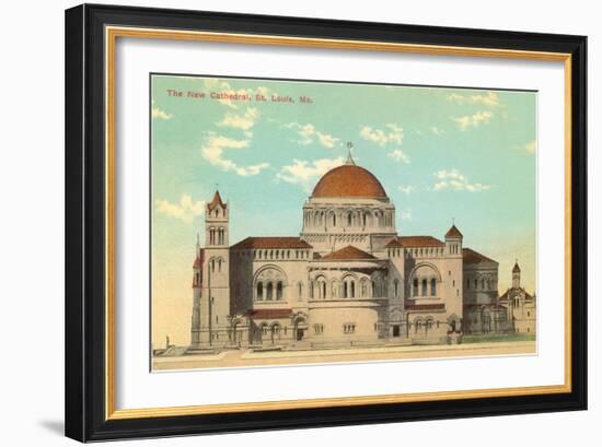 Cathedral, St. Louis, Missouri-null-Framed Art Print