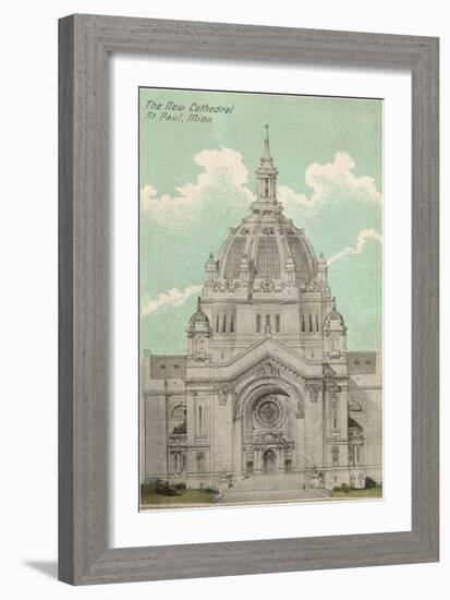 Cathedral, St. Paul, Minnesota-null-Framed Art Print