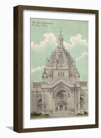 Cathedral, St. Paul, Minnesota-null-Framed Art Print