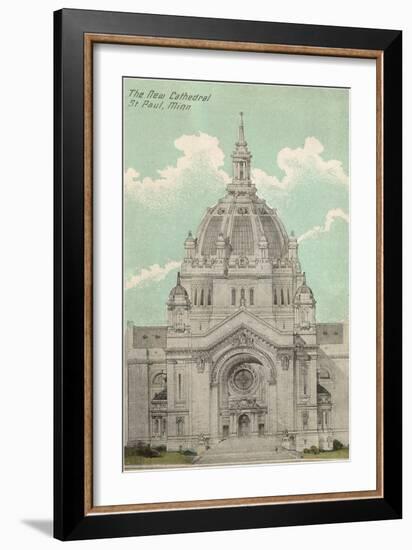 Cathedral, St. Paul, Minnesota-null-Framed Art Print