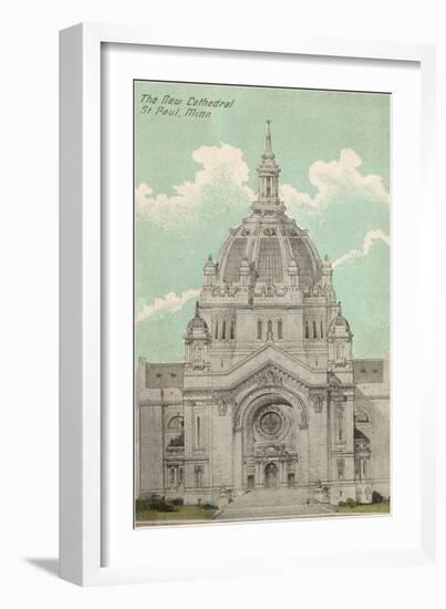 Cathedral, St. Paul, Minnesota-null-Framed Art Print