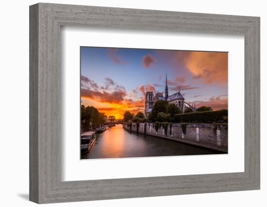 Cathedral Sunset-H.J. Herrera-Framed Photographic Print