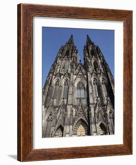Cathedral, UNESCO World Heritage Site, Cologne, North Rhine Westphalia, Germany, Europe-Hans Peter Merten-Framed Photographic Print