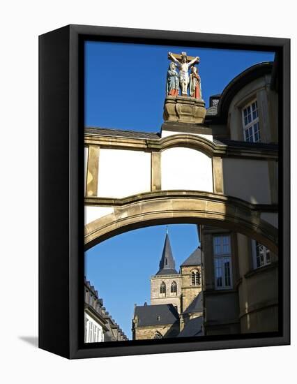 Cathedral, UNESCO World Heritage Site, Trier, Rhineland-Palatinate, Germany, Europe-Hans Peter Merten-Framed Premier Image Canvas