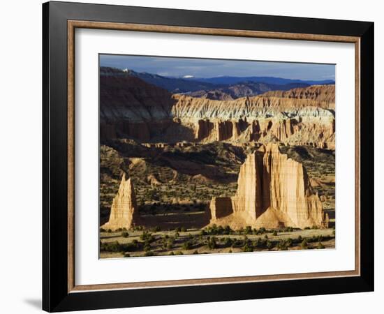 Cathedral Valley in Capitol Reef National Park, Utah, USA-Kober Christian-Framed Photographic Print