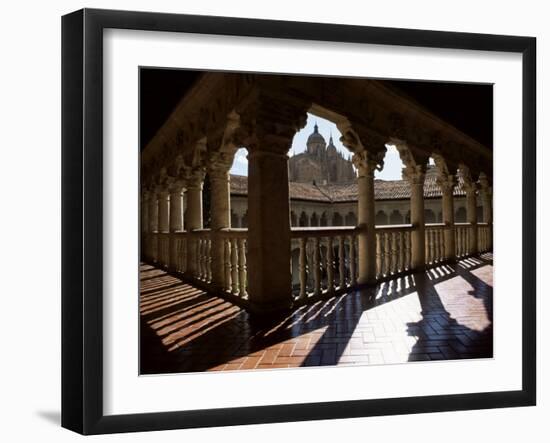 Cathedral Viewed from the Cloisters of Las Duenas Convent, Salamanca, Castile Leon, Spain-Ruth Tomlinson-Framed Photographic Print