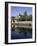 Cathedral West Side and River Severn, Worcester, Worcestershire, England, United Kingdom, Europe-Julian Pottage-Framed Photographic Print