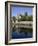 Cathedral West Side and River Severn, Worcester, Worcestershire, England, United Kingdom, Europe-Julian Pottage-Framed Photographic Print