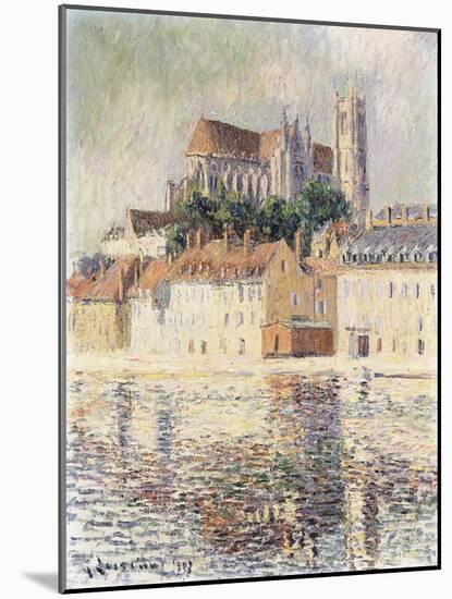 Cathedrale D'Auxerre-Gustave Loiseau-Mounted Giclee Print