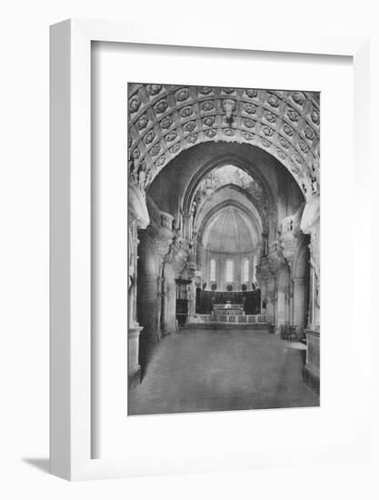 'Cathedrale D'Avignon. - Cathedral Inside', c1925-Unknown-Framed Photographic Print