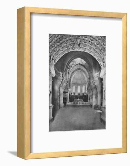 'Cathedrale D'Avignon. - Cathedral Inside', c1925-Unknown-Framed Photographic Print