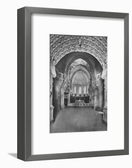 'Cathedrale D'Avignon. - Cathedral Inside', c1925-Unknown-Framed Photographic Print