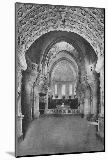 'Cathedrale D'Avignon. - Cathedral Inside', c1925-Unknown-Mounted Photographic Print