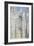 Cathédrale de Rouen, le portail et la tour Saint Romain, plein soleil, harmonie bleue et or-Claude Monet-Framed Giclee Print