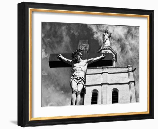 Cathedrale Notre-Dame des Doms d'Avignon, France-Steve Pearlman-Framed Art Print