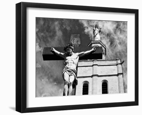 Cathedrale Notre-Dame des Doms d'Avignon, France-Steve Pearlman-Framed Art Print