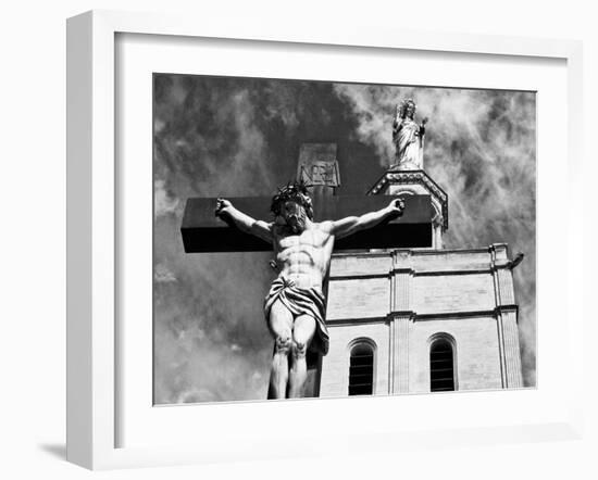 Cathedrale Notre-Dame des Doms d'Avignon, France-Steve Pearlman-Framed Art Print