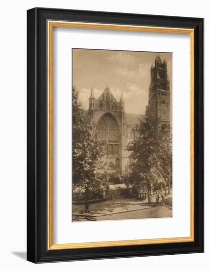 'Cathedrale Saint-Sauveur', c1928-Unknown-Framed Photographic Print