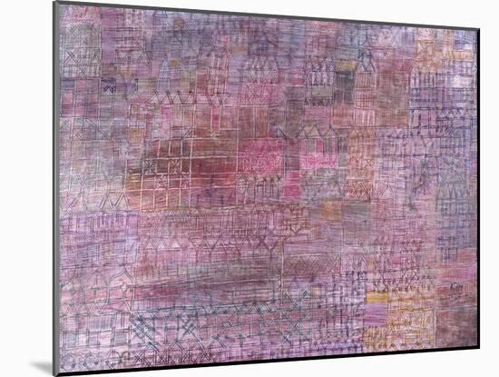 Cathedrals; Kathedralen-Paul Klee-Mounted Giclee Print