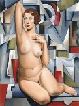 Seated Cubist Nude-Catherine Abel-Giclee Print