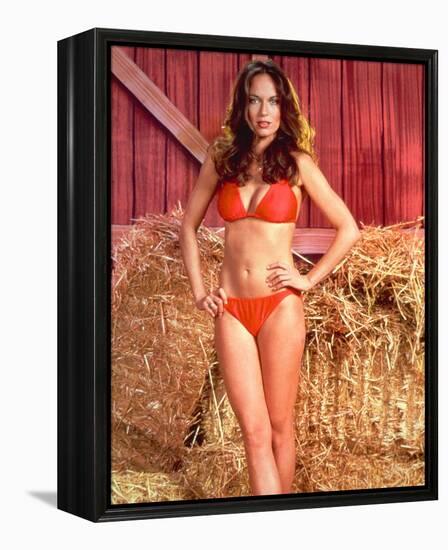 Catherine Bach - The Dukes of Hazzard-null-Framed Stretched Canvas