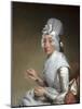 Catherine Brass Yates (Mrs. Richard Yates), 1793-94-Gilbert Stuart-Mounted Giclee Print