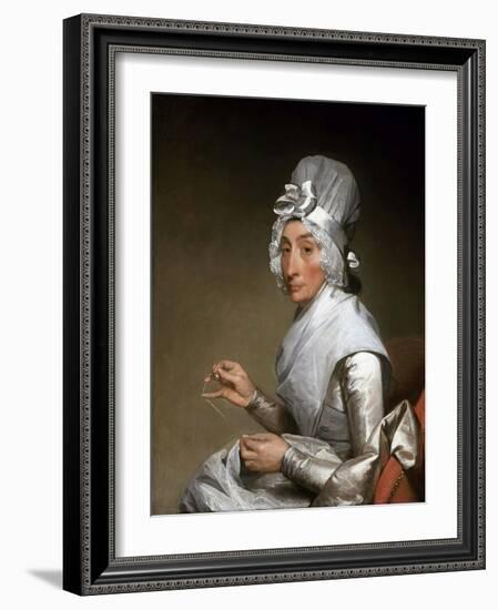 Catherine Brass Yates (Mrs. Richard Yates)-Gilbert Stuart-Framed Giclee Print