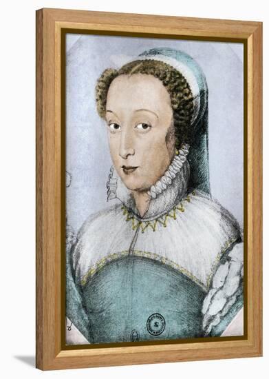 Catherine De Medicis, Queen of France, c.1555-null-Framed Premier Image Canvas
