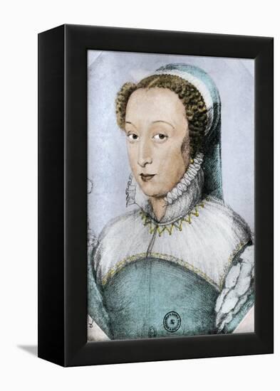 Catherine De Medicis, Queen of France, c.1555-null-Framed Premier Image Canvas