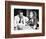 Catherine Deneuve and Roger Vadim Having a Cup of Tea in 1960-DR-Framed Photographic Print