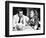 Catherine Deneuve and Roger Vadim Having a Cup of Tea in 1960-DR-Framed Photographic Print