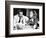 Catherine Deneuve and Roger Vadim Having a Cup of Tea in 1960-DR-Framed Photographic Print