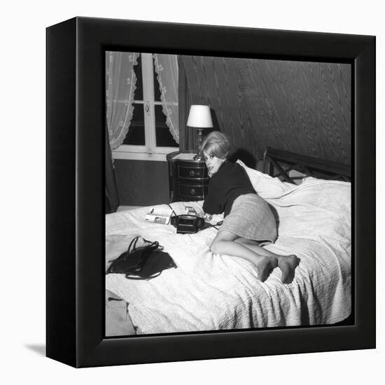 Catherine Deneuve in 1960-DR-Framed Premier Image Canvas