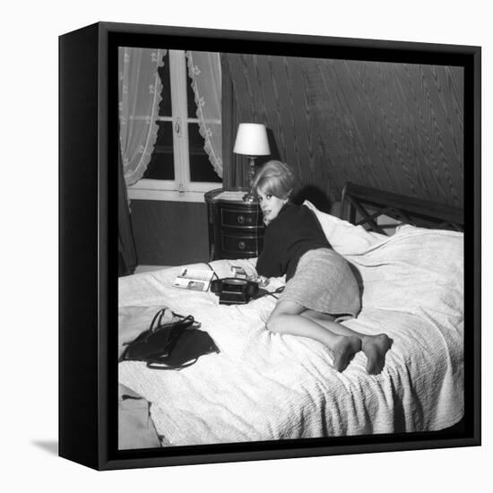 Catherine Deneuve in 1960-DR-Framed Premier Image Canvas