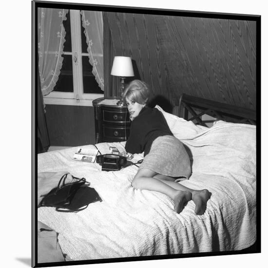 Catherine Deneuve in 1960-DR-Mounted Photographic Print