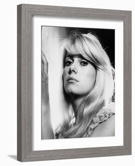 Catherine Deneuve. "Repulsion" 1965, Directed by Roman Polanski-null-Framed Photographic Print