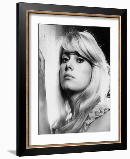 Catherine Deneuve. "Repulsion" 1965, Directed by Roman Polanski-null-Framed Photographic Print