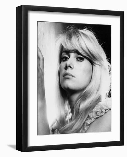 Catherine Deneuve. "Repulsion" 1965, Directed by Roman Polanski-null-Framed Photographic Print