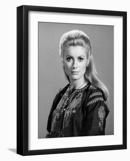 Catherine Deneuve. "The April Fools" 1969, Directed by Stuart Rosenberg-null-Framed Photographic Print