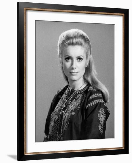 Catherine Deneuve. "The April Fools" 1969, Directed by Stuart Rosenberg-null-Framed Photographic Print