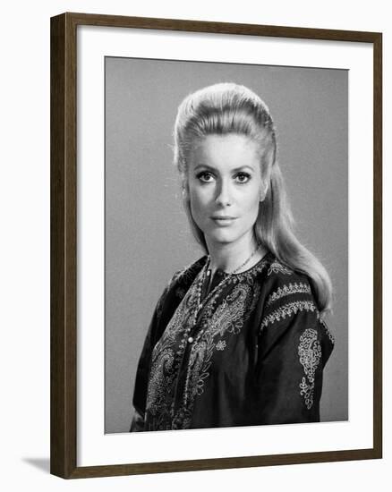 Catherine Deneuve. "The April Fools" 1969, Directed by Stuart Rosenberg-null-Framed Photographic Print