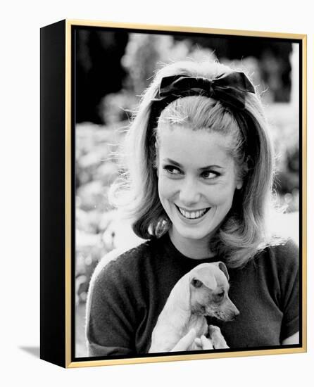 Catherine Deneuve-null-Framed Stretched Canvas