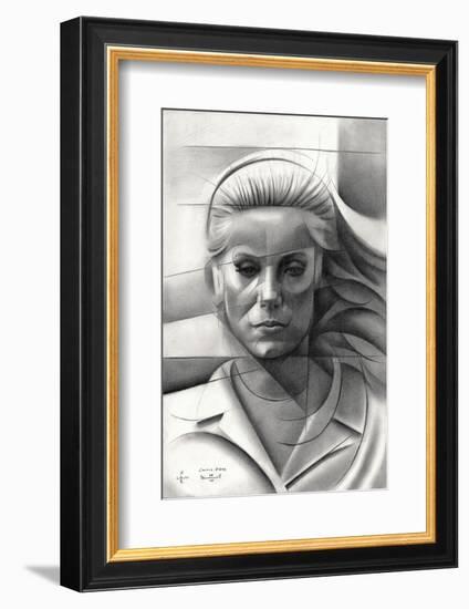 Catherine Deneuve-Corné Akkers-Framed Photographic Print