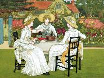 Afternoon Tea, 1886-Catherine Greenaway-Framed Premier Image Canvas