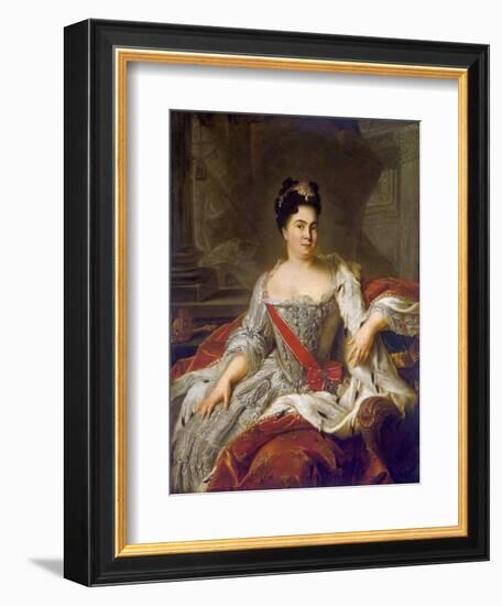 Catherine I, 1717-Jean-Marc Nattier-Framed Giclee Print