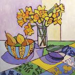 Bowl Still Life, 2019 (Oil on Canvas)-Catherine J Martzloff-Framed Giclee Print