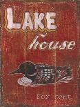 Lakeside Cabin-Catherine Jones-Art Print