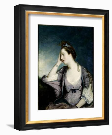 Catherine Maria 'Kitty' Fisher (D.1767)-Sir Joshua Reynolds-Framed Giclee Print